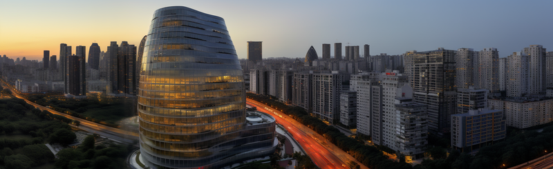 日出时分望京商区繁荣城市建筑摩天大楼摄影图,高清,摄影图,摄影图片,图片大全,摄影图免费下载